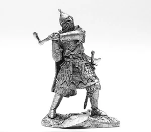 Rutenos de estaño 54 mm. Figura Escultura Guerrero Ruso con Hacha 16 Escala 1:32 - Imagen 1 de 6