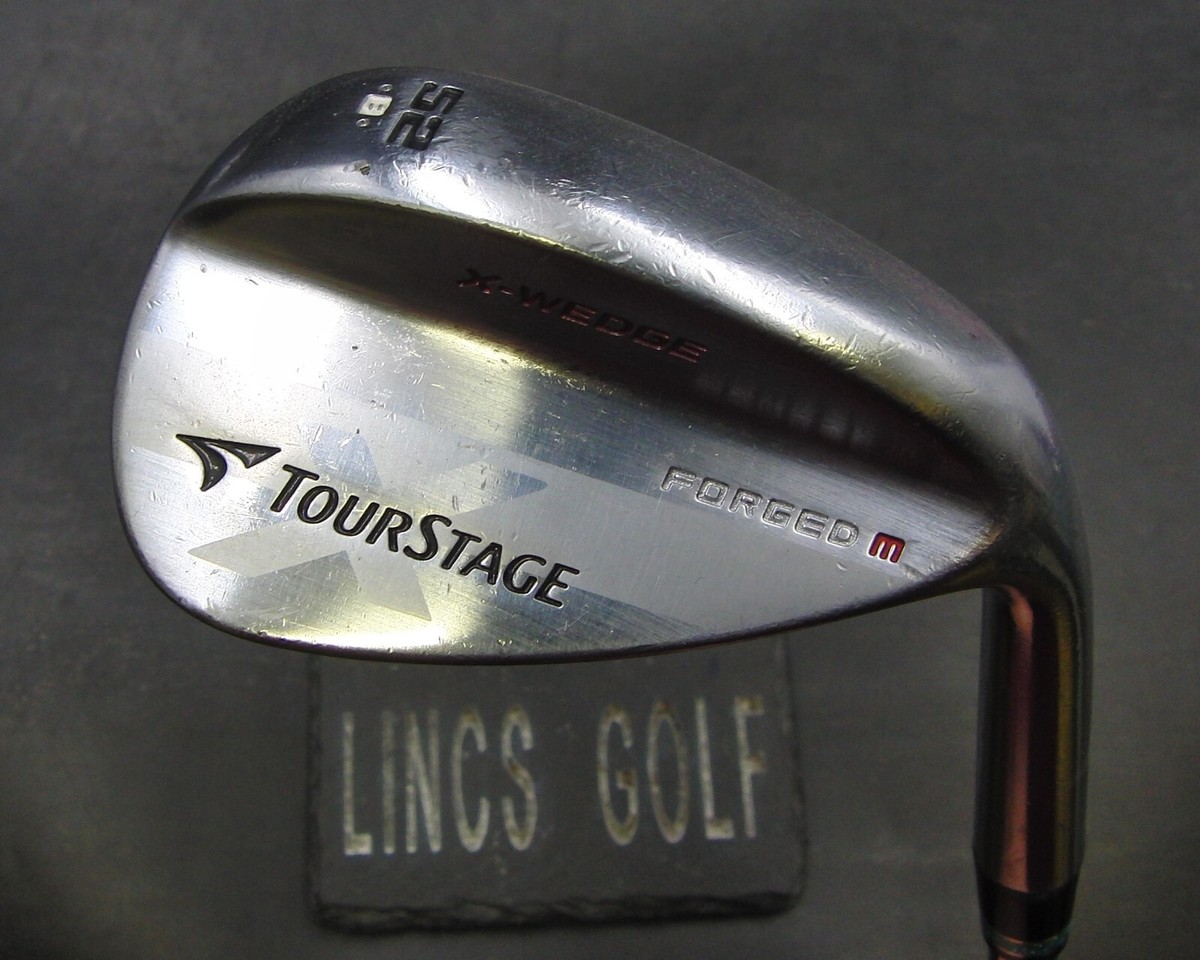 RAW Bridgestone Tourstage Forged P/S 52° Gap Wedge Stiff Steel Shaft NO1 Grip RAW Bridgestone Tourstage Forged P/S 52° Gap Wedge Stiff Steel Shaft NO1 Grip