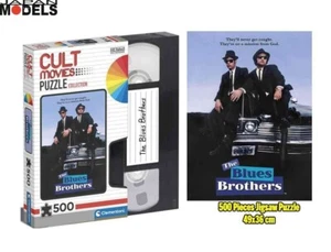 THE BLUES BROTHERS Cult Movie Puzzle Jigsaw 49Cm x 36Cm 500 Pezzi Clementoni - Imagen 1 de 4