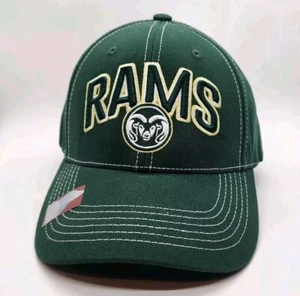 CSU Colorado State Rams grün fesselnde Kopfbedeckung Riemen Rücken Mütze Kappe verstellbar - Bild 1 von 7