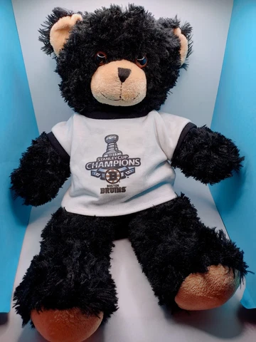 Build A Bear Black Bear Boston Bruins Shirt 2011 Stanley Cup Champions Cover