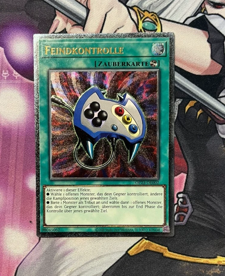 Yugioh! Feindkontrolle - OP23-DE002 - Ultimate Rare - Deutsch - Bild 1 von 1