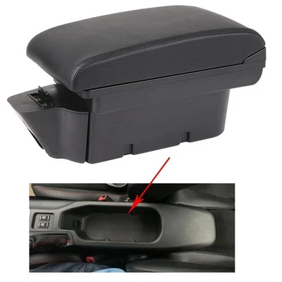 Armrest Box For Subaru BRZ /Scion FRS /Toyota 86 2013-2018 Console Storage Box - Image 1 of 4