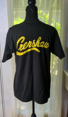 The Marathon Clothing Co. Crenshaw T Shirt Black/ Yellow, Men’s Medium  - Image 1 of 4
