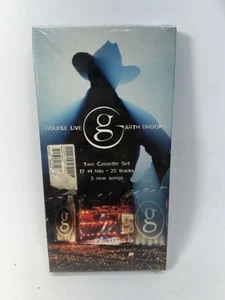 Garth Brooks Double Live Two Cassette Set, 1998, NEW/Sealed - Picture 1 of 2