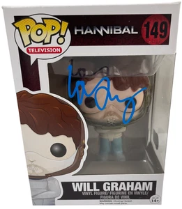 Hugh Dancy Signed Will Graham Funko Hannibal Authentic Autograph Beckett - Picture 1 of 2