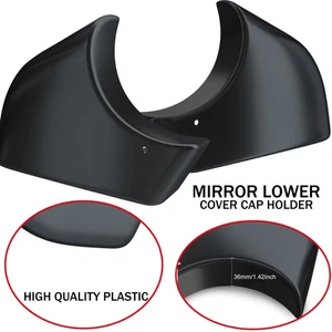Left & Right Side Rearview Mirror Cover Lower Holder For 2020-2023 Tesla Model Y - Picture 1 of 10
