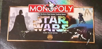 Star Wars Monopoly Board Game Limited Collector's Edition 1997 Near Complete  - Image 1 of 4