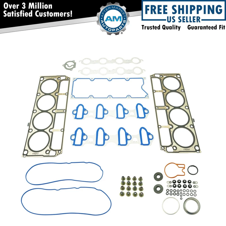Комплект прокладок головки блока цилиндров MLS для Chevy GMC V8 4,8 л 5,3 л новый - Изображение 1 из 4