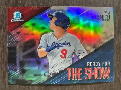 Tarjeta de novato Bowman Chrome Will Smith RC 2019 refractor listo para mostrar #RFTS-5 Foto 1 de 2