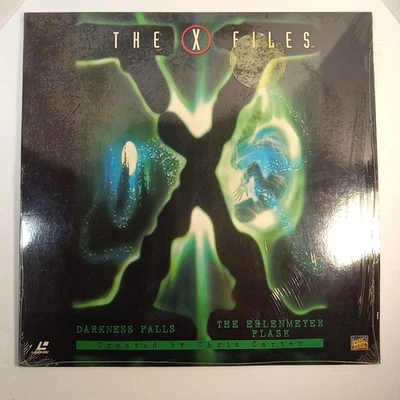 The X Files Darkness Falls & The Erlenmeyer Flask. Lazer Disc. - Image 1 of 4