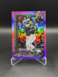 2025 Topps Update Series ASG-9 Cal Raleigh Pink Holo Foil All Star Games - Bild 1 von 2