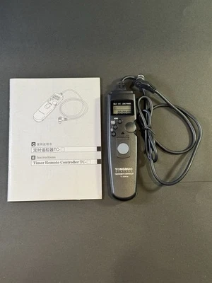 Yongnuo Digital Timer Remote Control TC-80N3a For Nikon D Series Camera D800 Etc - Image 1 of 3
