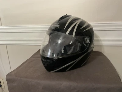Harley Davidson Full Face Motorcycle Helmet Black, Size XL - Image 1 of 4