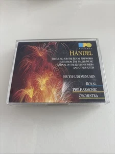 HANDEL - MUSIC FOR THE ROYAL FIREWORKS - RPO DOUBLE CASSETTE Tape getestet & sehr guter Zustand - Bild 1 von 6