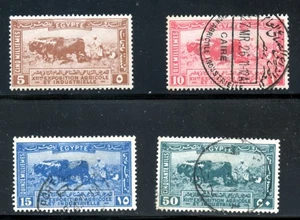LOT 31915 USED 108-111 (ONE MINT) : STAMPS FROM EGYPT MIDDLE EAST - Picture 1 of 1