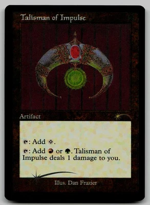 Talisman of Impulse (Retro Frame) (Foil Etched) R Secret Lair Drop Series 1055 N - Image 1 of 2
