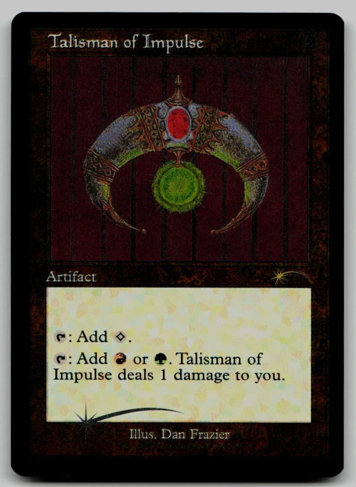 Talisman of Impulse (Retro Frame) (Foil Etched) R Secret Lair Drop Series 1055 N - Image 1 of 2