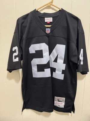 Charles Woodson Mitchell & Ness Oakland Raiders Legacy 球衣 尺寸 M (40) — 第 1/4 张图片