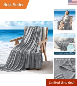 Manta de enfriamiento para durmientes calientes, 90"X90" tamaño queen ligera Cool Touch Brea - Imagen 1 de 9