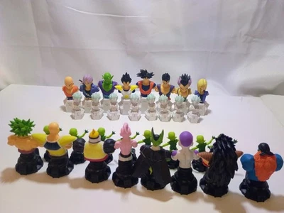 Dragon Ball Z Collector's Chess Set Pieces Complete Only Pieces - Image 1 of 2