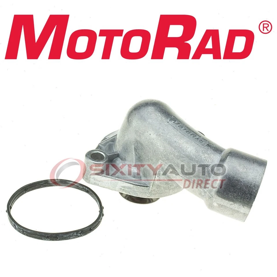MotoRad Coolant Thermostat Housing Assembly for 2003-2008 Chevrolet Vectra - mo Foto 1 de 4