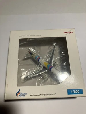 HERPA  WINGS 3 PLANE MODELS B767 LUFTANSA  A319 BANGKOK AIR  A320 CZECH AIRLINES - Immagine 1 di 4