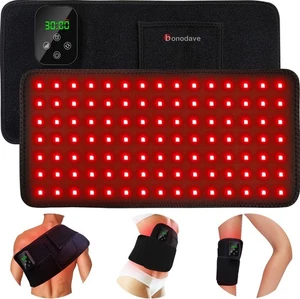Terapia de luz roja, almohadilla de terapia infrarroja inalámbrica para aliviar el dolor de espalda rodilla pierna... - Imagen 1 de 9