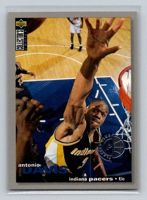 1995-96 Collector's Choice Player's Club #218 Antonio Davis Indiana Pacers - Image 1 of 2