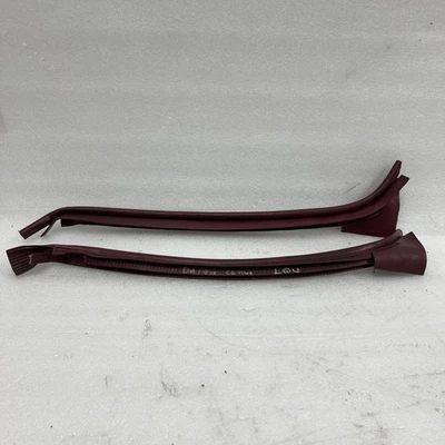1969 1970 Chevel Impala 88 Hardtop Door Trim Panel Windlace Caprice Rear OEM RED - Image 1 of 4