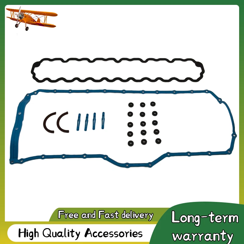 Oil Pan Gasket Kit For Jeep Cherokee 4.0L 1971-2006 Jeep Wrangler 4.0L US - Image 1 of 4