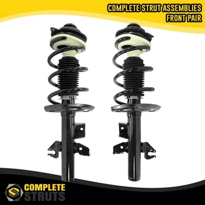 Front Pair Complete Struts & Coil Spring Assemblies for 2015-2017 Chrysler 200 - Image 1 of 4