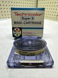 TECHNICOLOR SUPER 8 MAGI CARTRIDGE ~ ICE CREAM L-2906 D ~ RARE VINTAGE!! - Picture 1 of 6