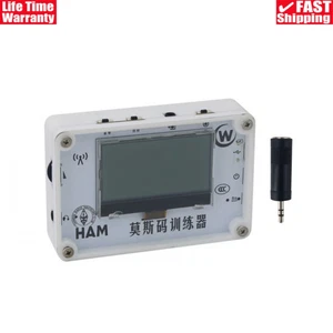 Morse Code Trainer Automatic CW Key with 2.3" LCD Support Chinese/English Switch - Picture 1 of 8