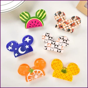 YHJ Cartoon Mouse Acetate Claw Clip for Women Girls Popular Hair Catches - Picture 1 of 28