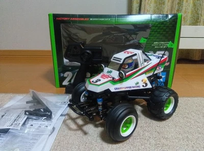 Tamiya 1/10 XB Electric RC Car Comical Grasshopper WR-02CB Chassis Model - Image 1 of 4
