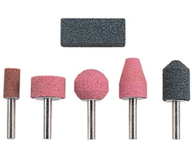 4006885214408 ZESTAW KAMIENI SZLIFIERSKICH TRZPIEŃ 6MM, 5SZT. WOLFCRAFT Foto 1 de 1