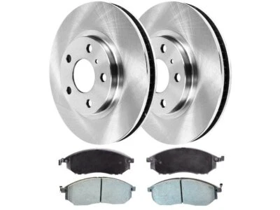 Kit de pastillas de freno y rotor delanteros HQ 15817SDBJ 2007 para Nissan 350Z 2006-2009 Foto 1 de 2