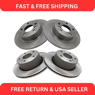 Комплект передних и задних тормозных дисков для Land Rover Discovery 1999-2004 годов выпуска - Изображение 1 из 4