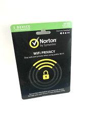 Norton WiFi Privacy by Symantec 1 Device 1 Year Subscription  #1789
