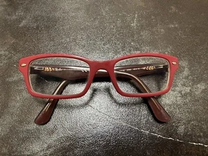 Ray Ban T RB1530 3590 46/16/125 Eyeglasses Kids Red Frame Only - Picture 1 of 14