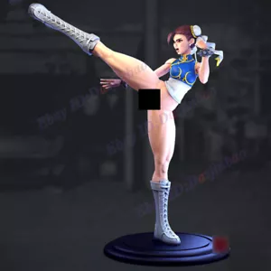 Kit de modelo de impresión 3D CHUN-LI NSFW Kicking 1/6 sin pintar sin montar GK - Imagen 1 de 5