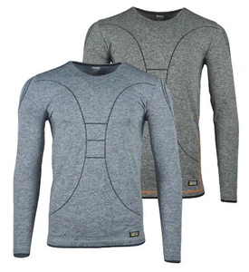 Mens Functional Shirt HydroTherm® Thermal Long Sleeve Shirt Winter Sport Fitness Shirt - Picture 1 of 3
