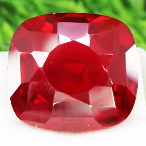 45-49 Ct Big Size Cushion Cut Loose Gemstone Natural Ruby - Picture 1 of 8