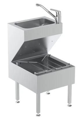 Armitage Shanks Stainless Steel Janitorial Sink Unit Pack with Mixer Tap New
