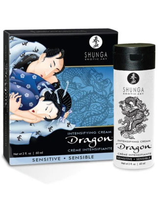 Crema sensible Shunga Dragon - 2 oz Foto 1 de 2