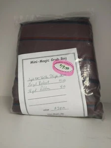 Mini Magic Grab Bag 1 yard Silk Stripe 1/2 yard Velvet and 4 yards  Ribbon - Picture 1 of 3