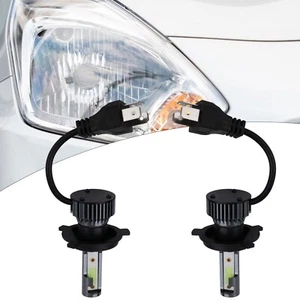 Pair  H1 H3 H4 H7 9005 9006 LED Headlight Bulbs Conversion  Beam 8000K Ice Blue - Picture 1 of 36