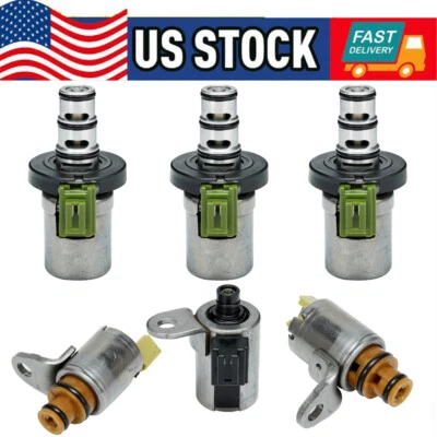 Juego de 6 kits de solenoide de transmisión aptos para Mazda 3 5 6 CX-7 4F27E 2002-2012 Foto 1 de 4