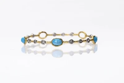 Brazalete brazalete para mujer ALEXIS BITTAR tono dorado Foto 1 de 4